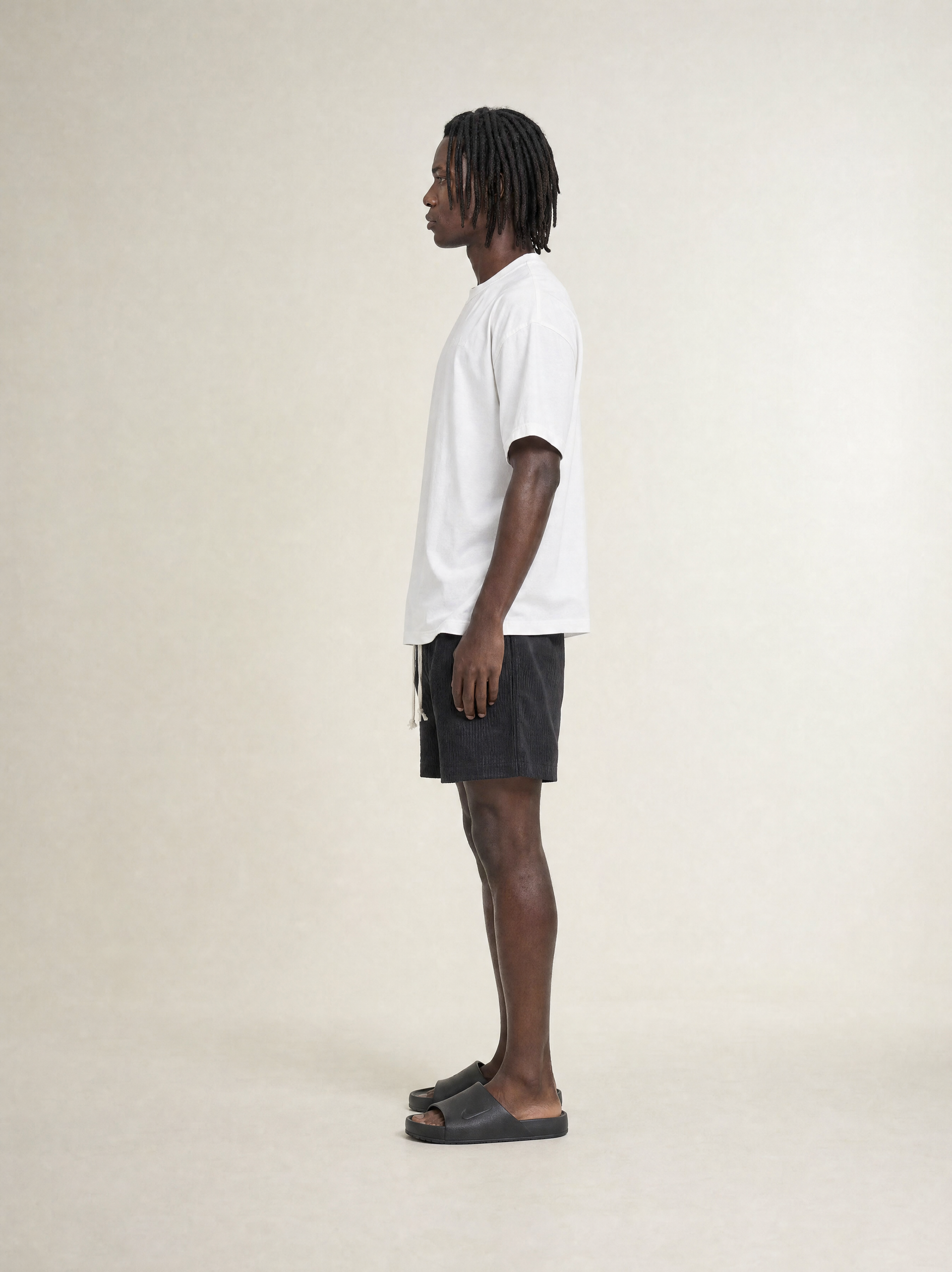 WILLIAM CORDUROY SHORT BLACK
