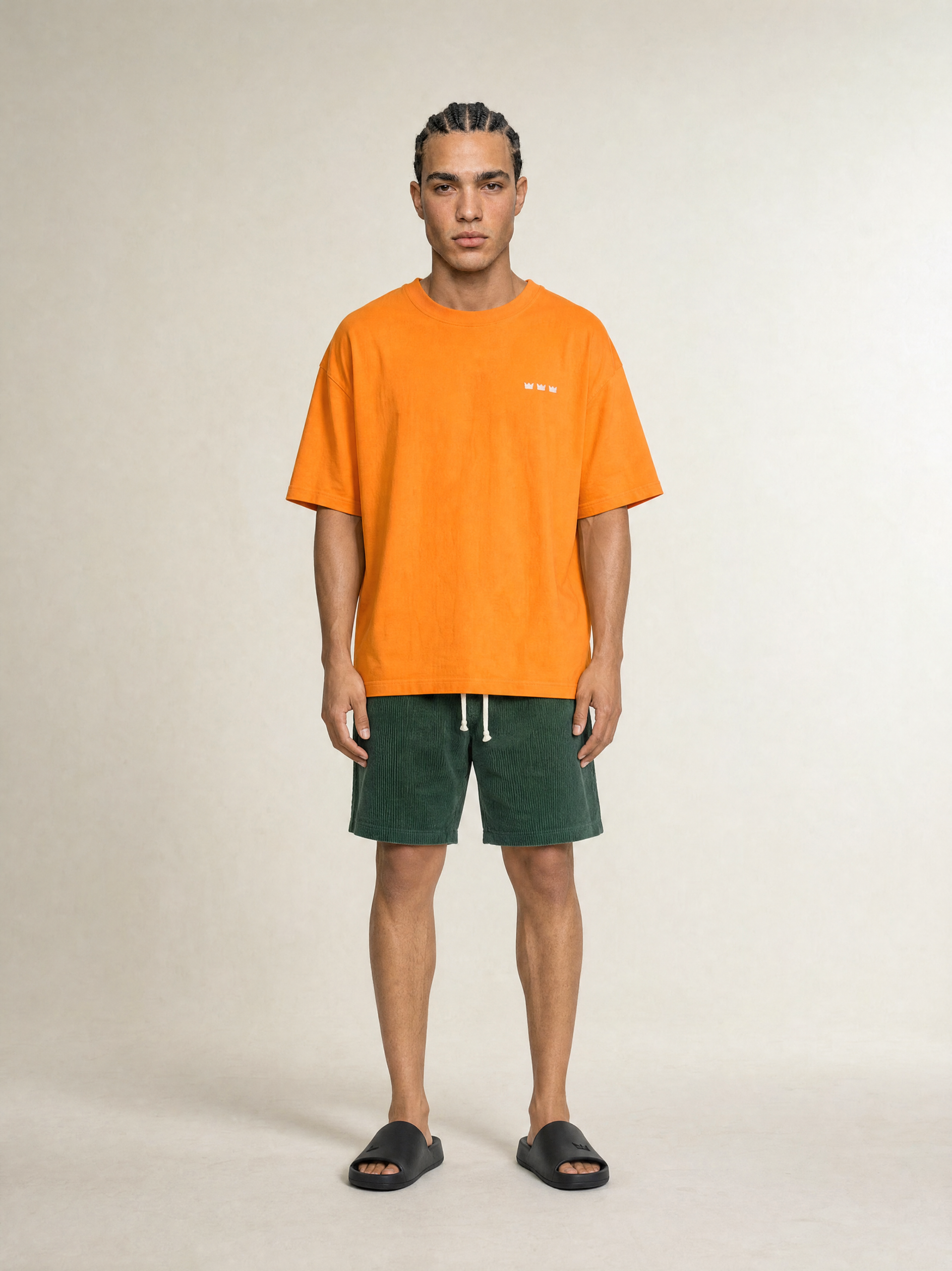WILLIAM T-SHIRT WORLD EUROPE ORANGE  HEAVY