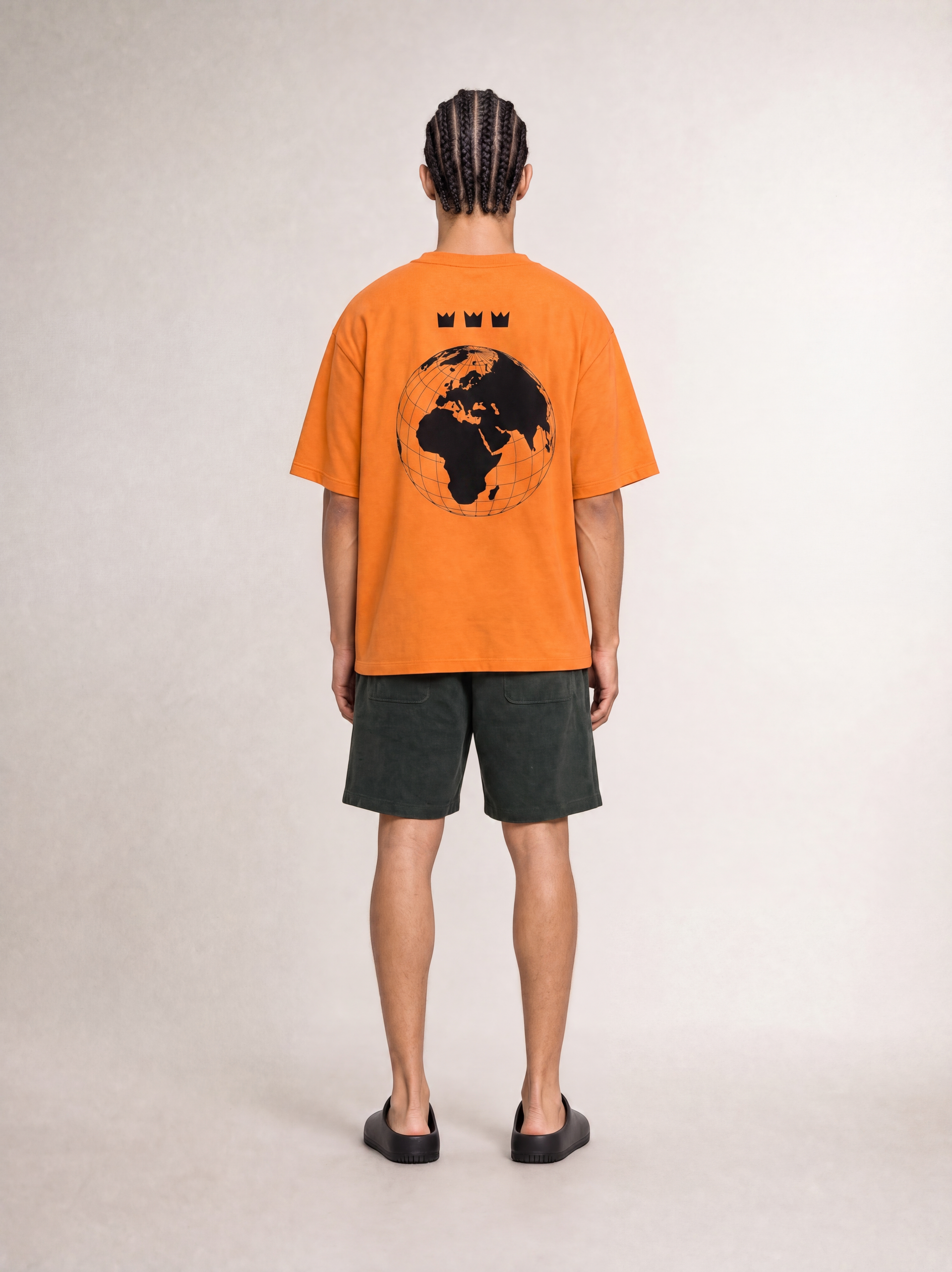 WILLIAM T-SHIRT WORLD EUROPE ORANGE  HEAVY