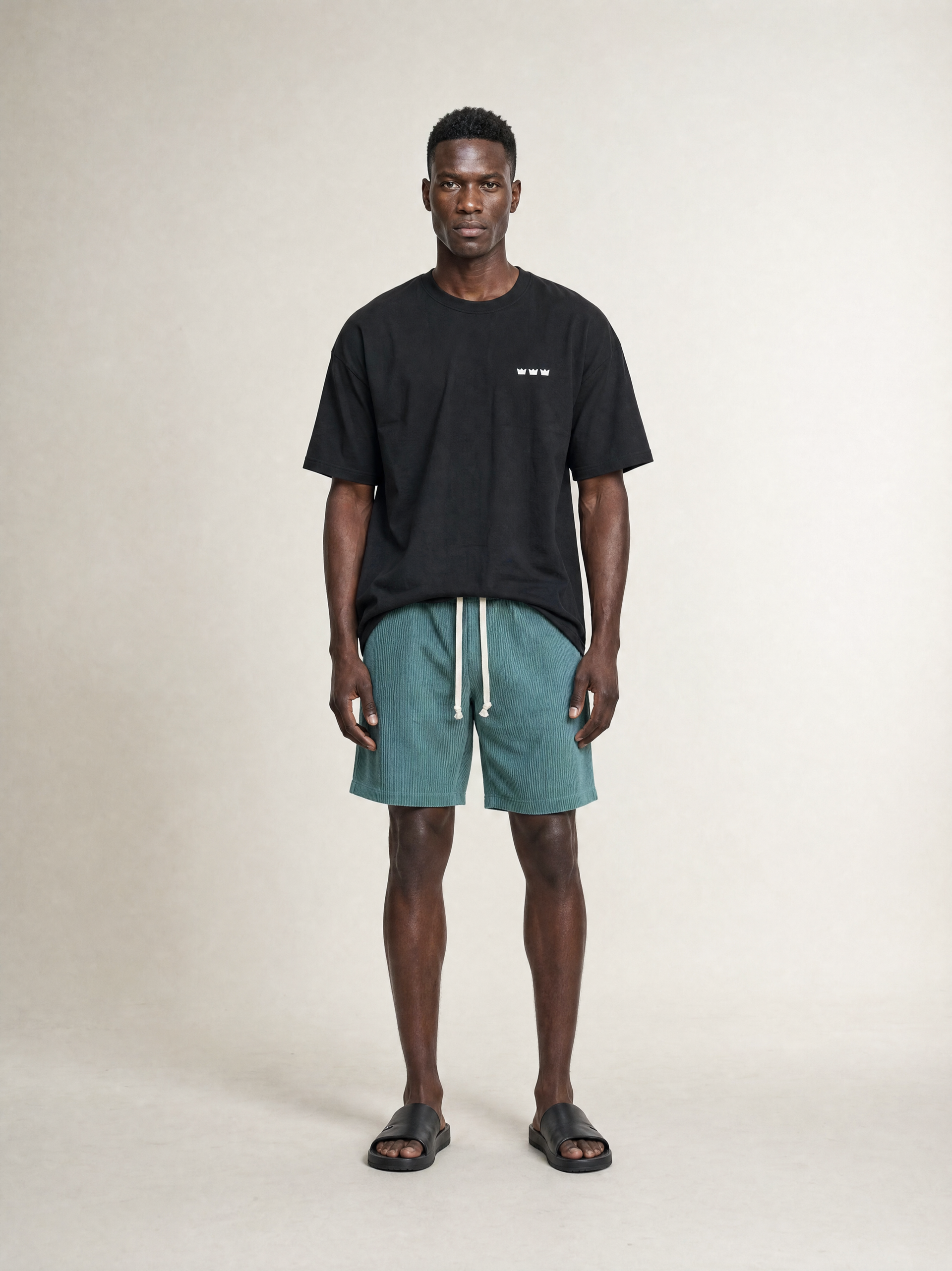 WILLIAM T-SHIRT WORLD EUROPE BLACK HEAVY