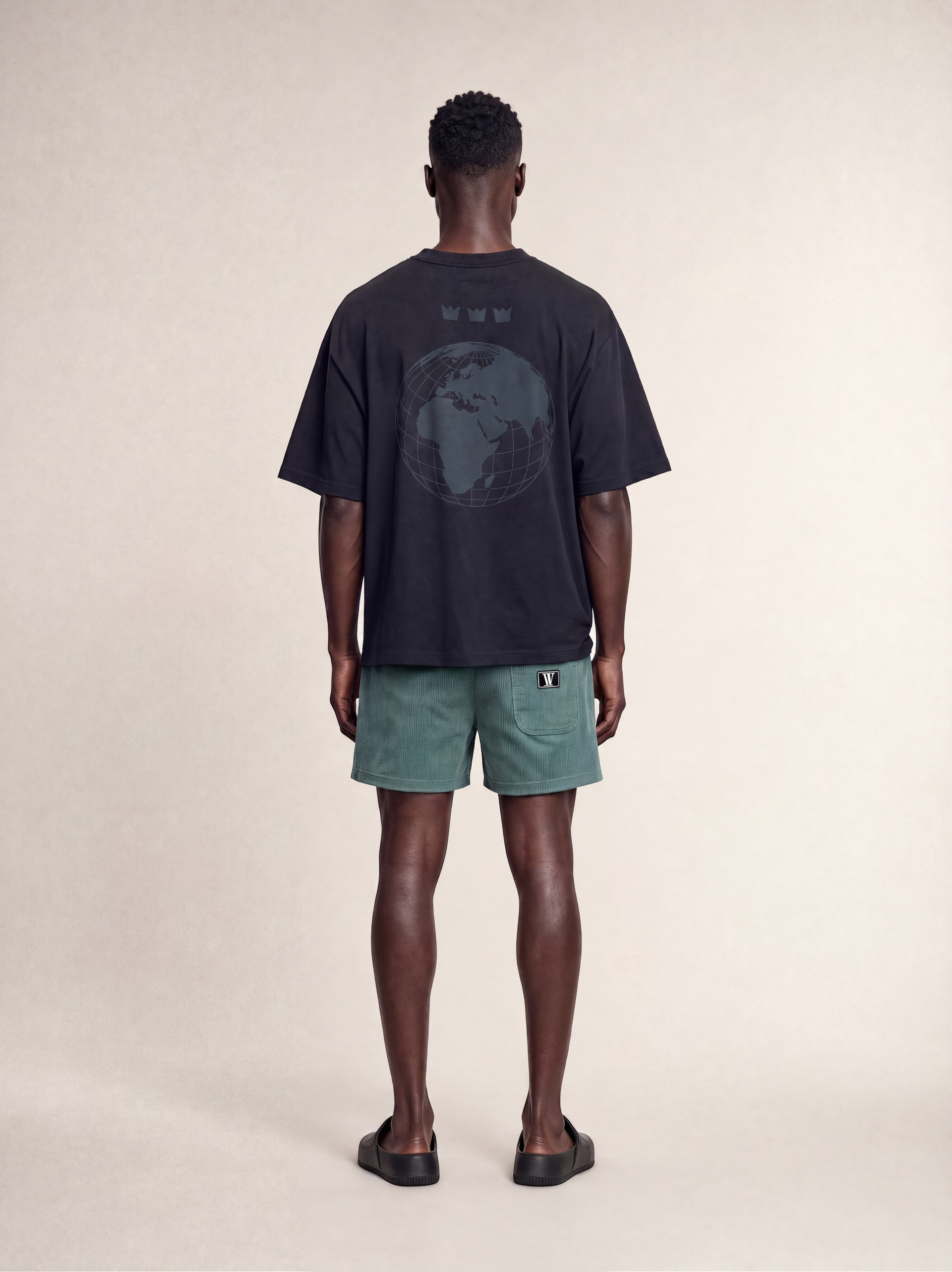 WILLIAM T-SHIRT WORLD EUROPE BLACK HEAVY