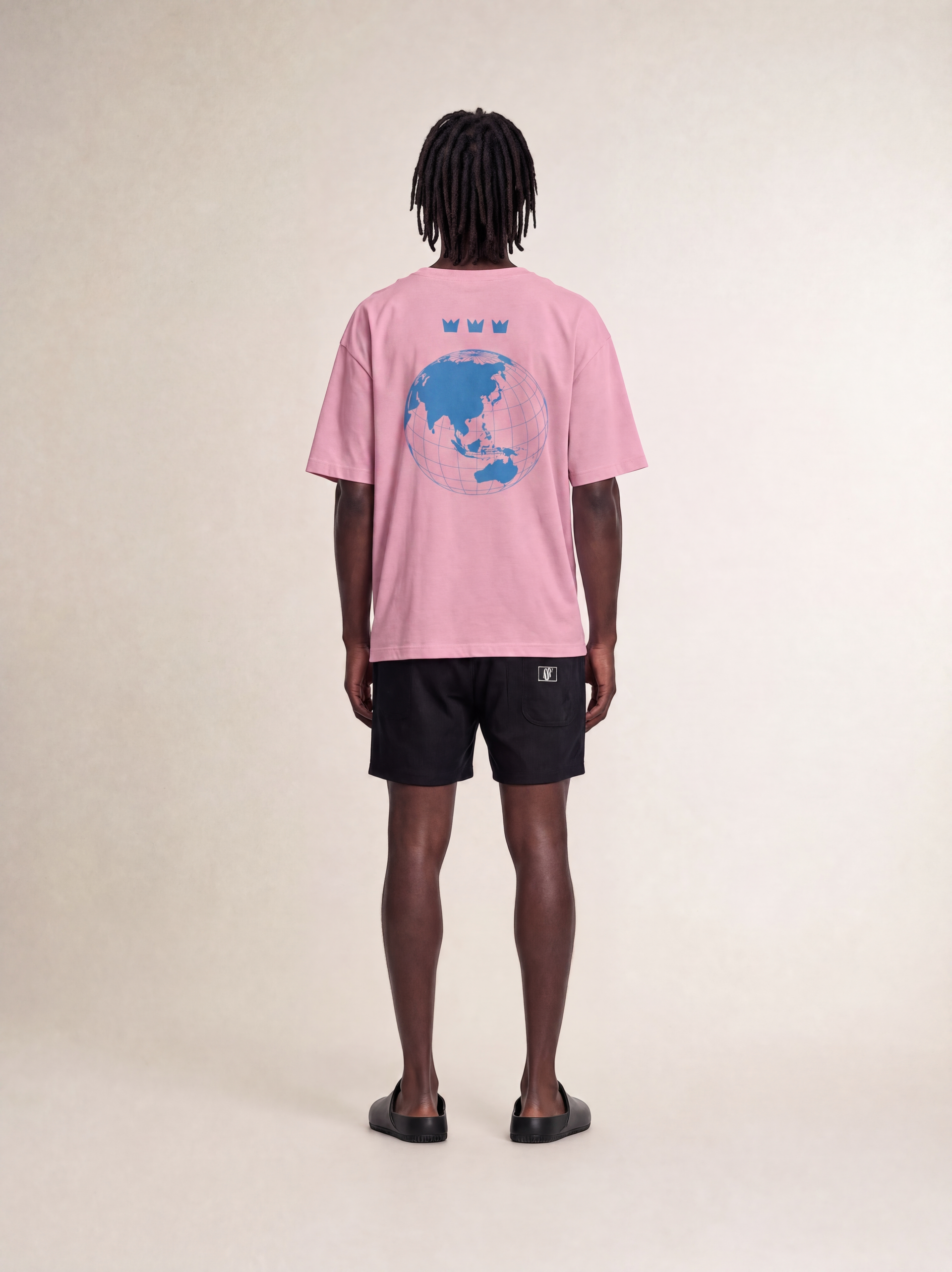 WILLIAM T-SHIRT WORLD ASIA PINK HEAVY