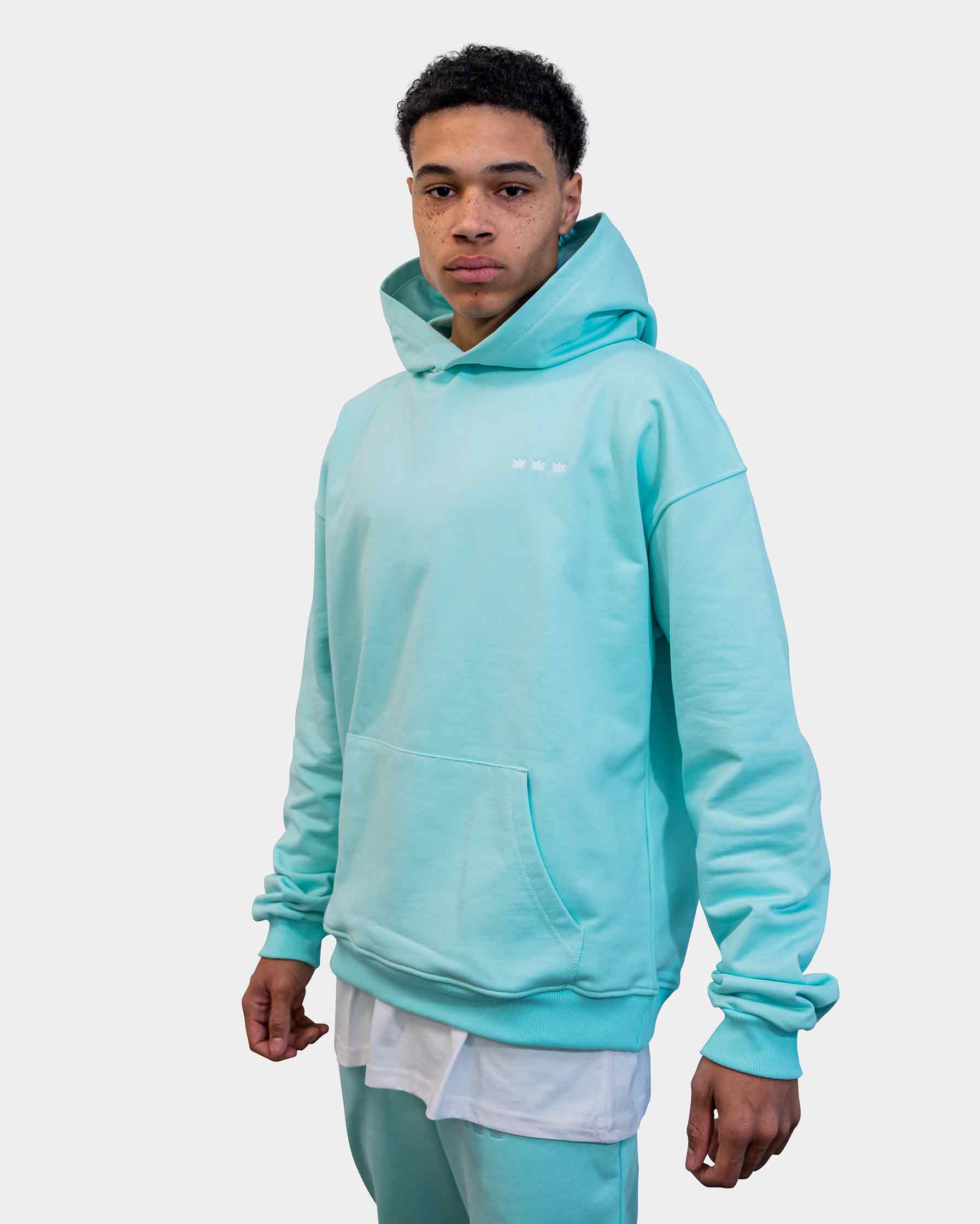 WILLIAM Hoodie Pastell Green