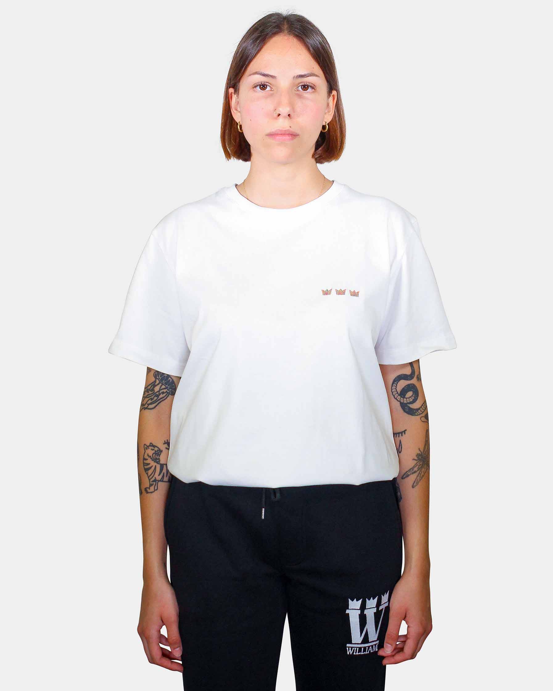 WILLIAM T-Shirt White - Mixed