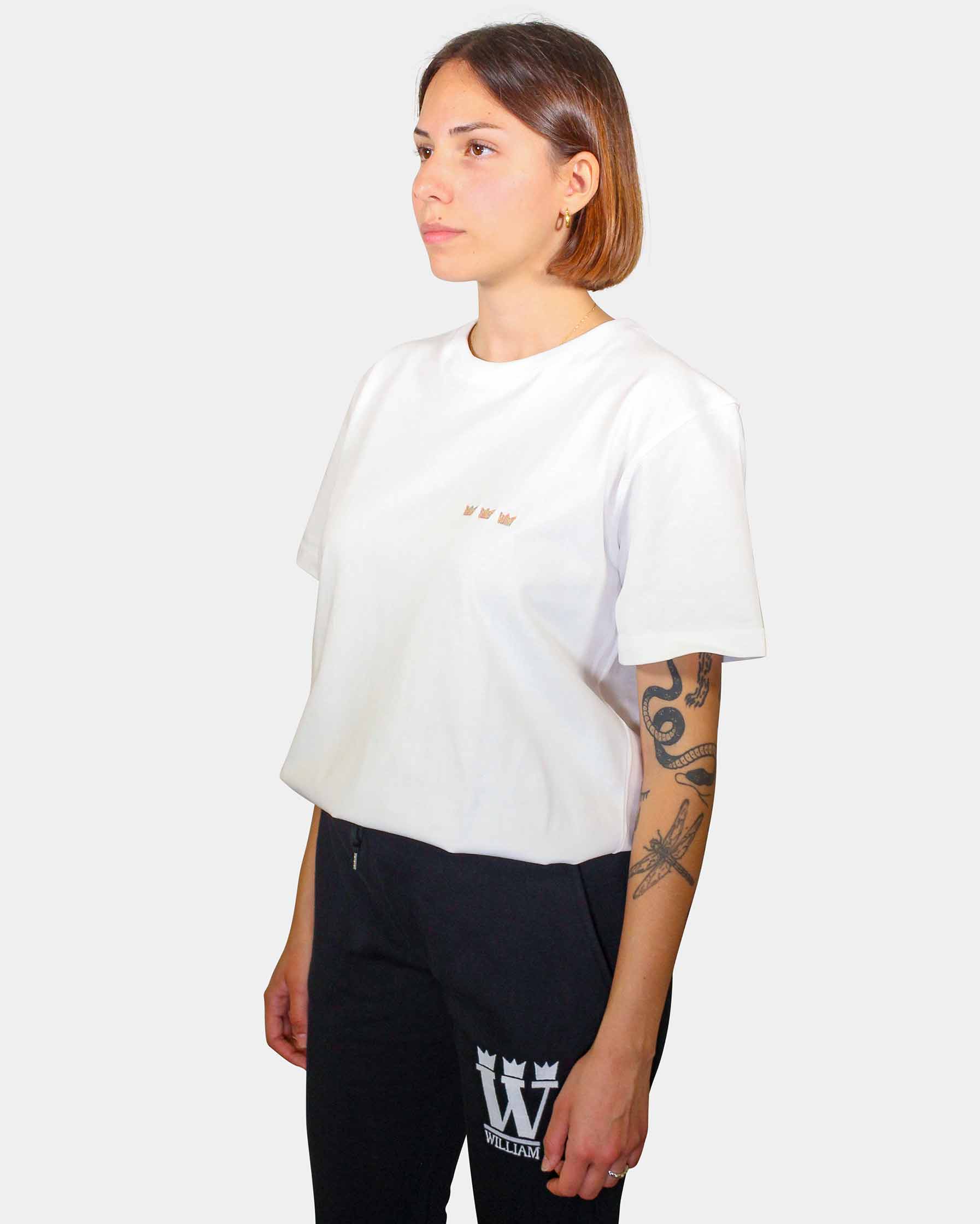 WILLIAM T-Shirt White - Mixed