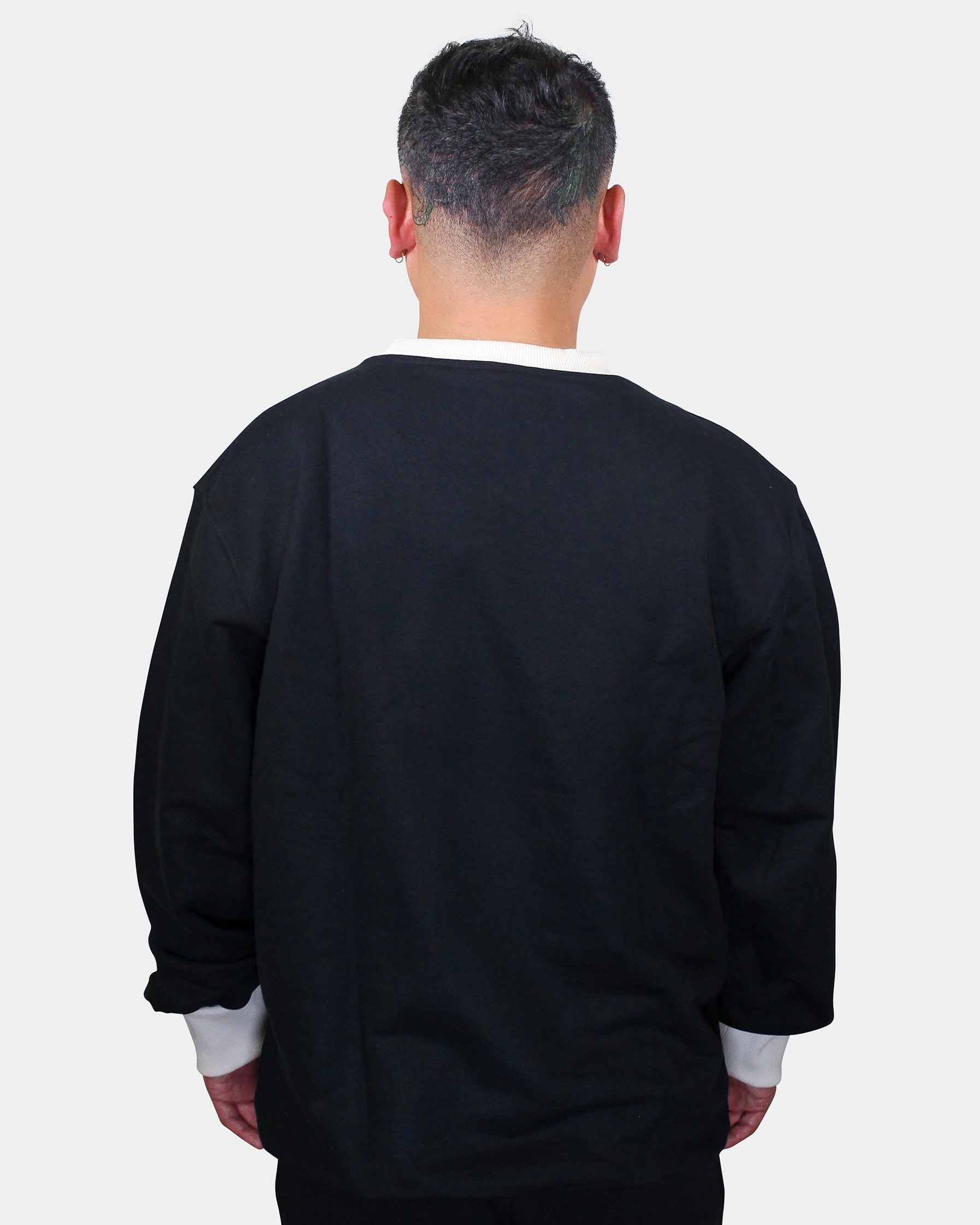 WILLIAM Crewneck Black - Pink